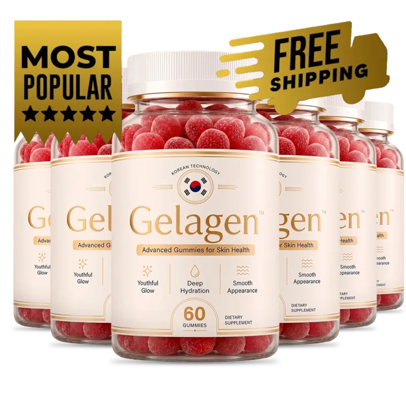Six bottles of Gelagen — most popular package